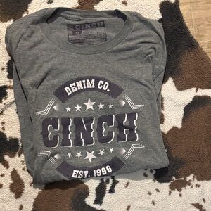 Cinch Denim Co. Gray Graphic Tee